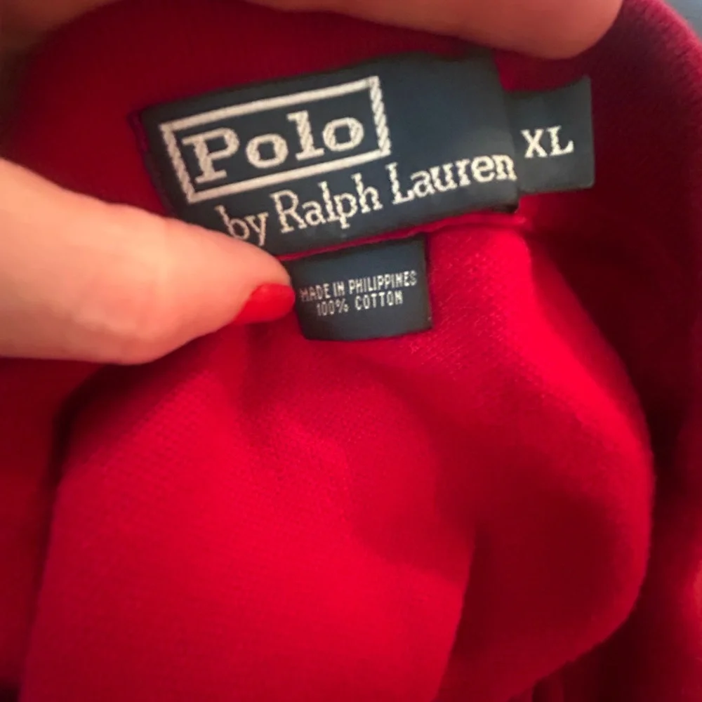 Polo by Ralph Lauren Deep Red Short Sleeve Polo